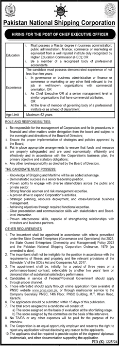 Pakistan-National-Shipping-Corporation-PNSC-Jobs-2024