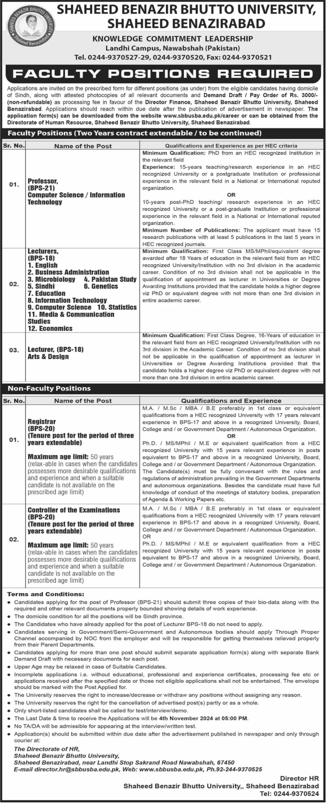 Shaheed-Benazir-Bhutto-University-Jobs-2024-scaled