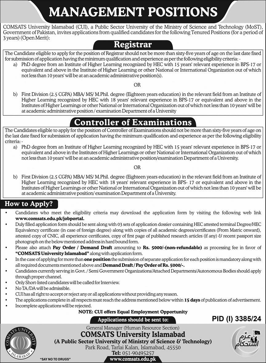 COMSATS-University-Islamabad-CUI-Jobs-2024