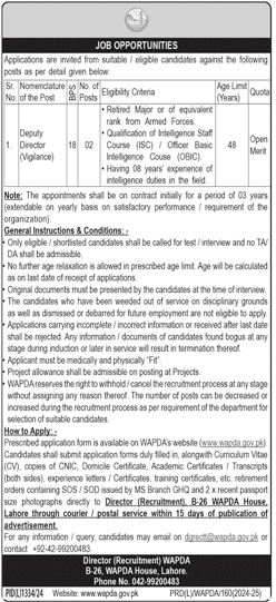 WAPDA Jobs 2024